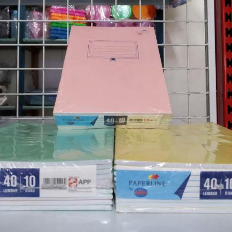 

buku tulis paperline isi 40 lembar