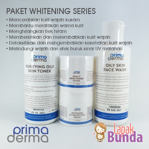 PRIMADERMA PAKET WHITENING SERIES