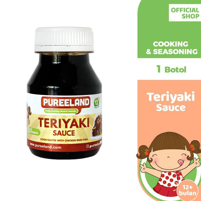 

[HARGA PROMO] Pureeland Paket Teriyaki Sauce / MPASI Bayi Organik / Bumbu MPASI / Bahan MPASI