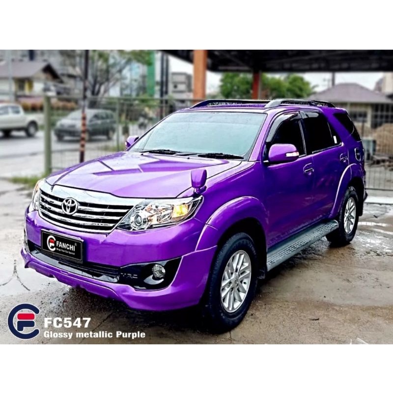 Sticker Fanchi FC547 Glossy Metallic Purple Candy Metalik Glossy Premium Wrap