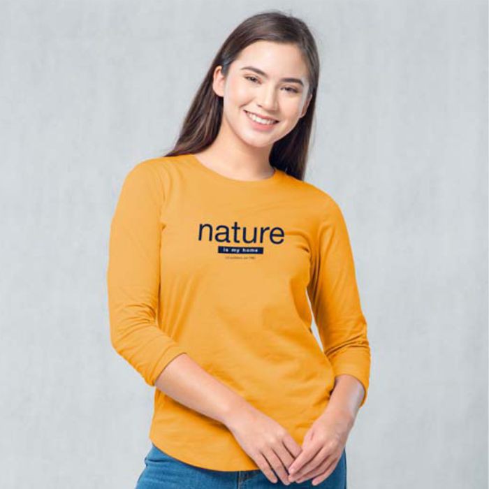 C2 Larani Yellow T-Shirt Wanita