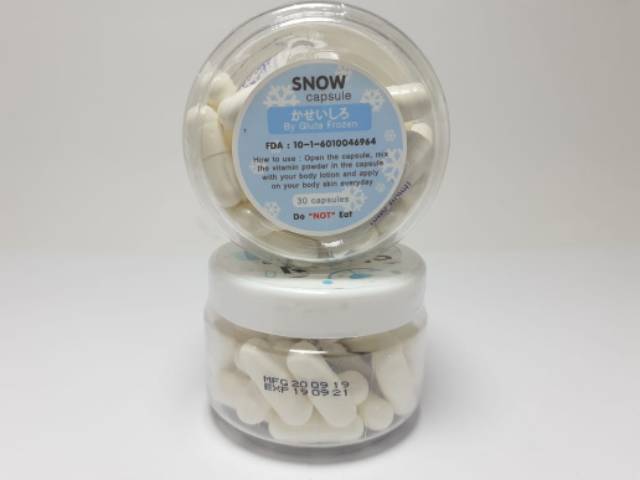 SNOW CAPSULE FROZEN / pemutih kulit