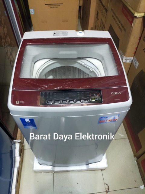 AQUA Mesin Cuci 8KG AQW-88DD Full Otomatis Mesin Cuci 1 Tabung