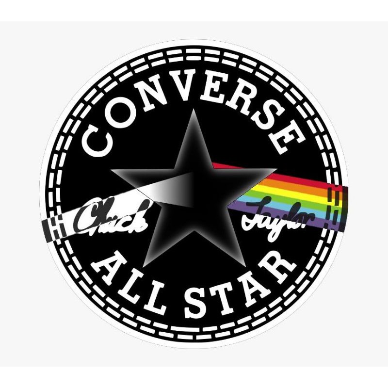Poster Dinding Aesthetic Poster Brand Punk Metal Anime Kartun Cartoon Original Converse All star