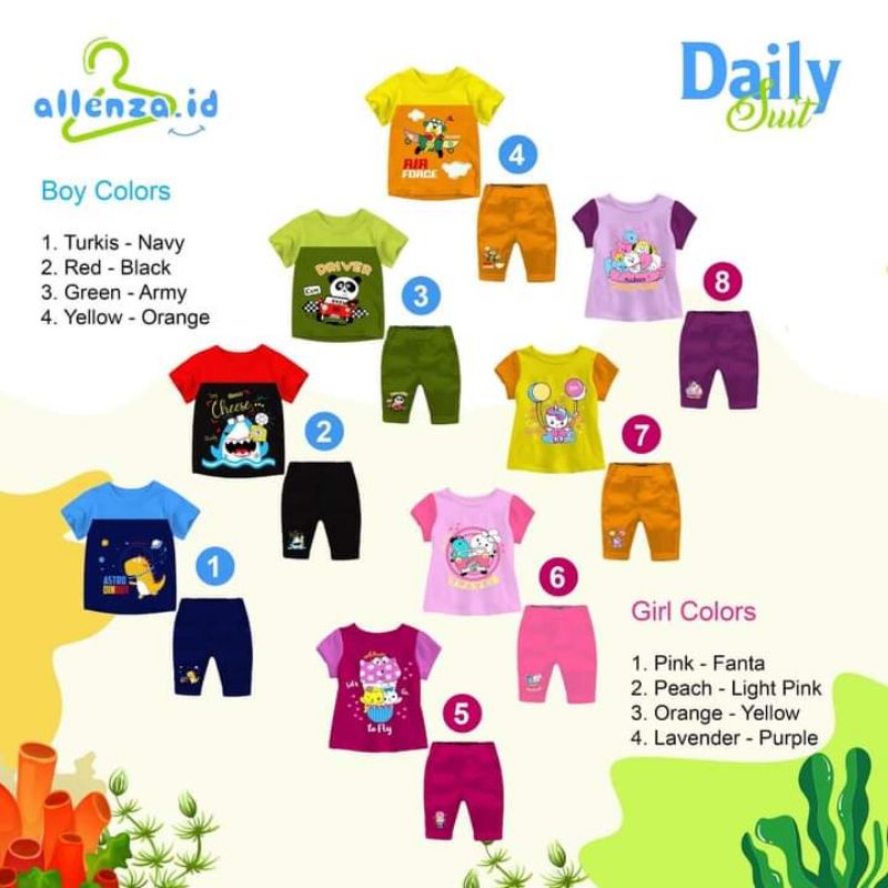 SALEE ...SETELAN DAILY ANAK BY ALLENZA.ID