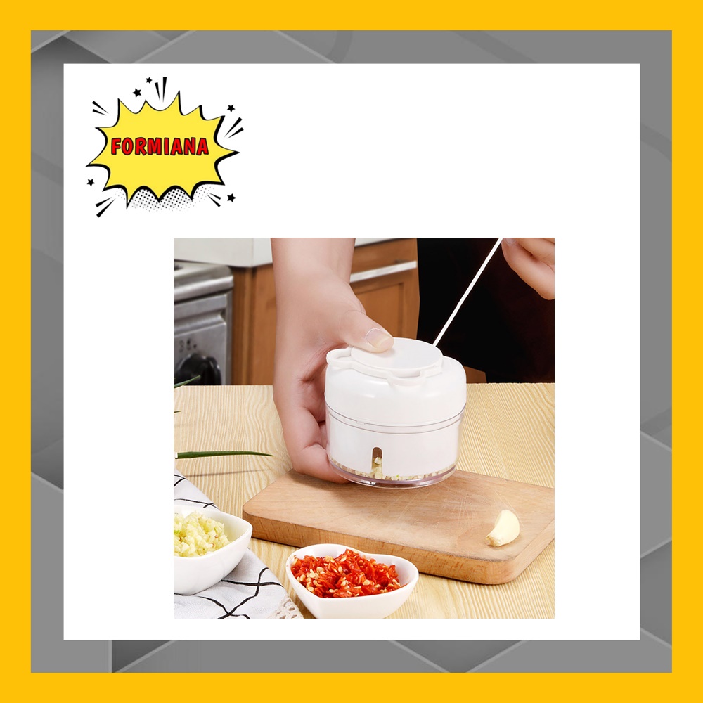 FM - MINI FOOD CHOPPER Blender Tarik Manual Serbaguna Multifungsi