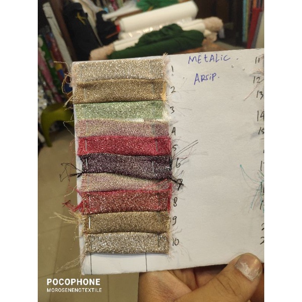 Kain Jacquard Metalic Hologram Two Tone