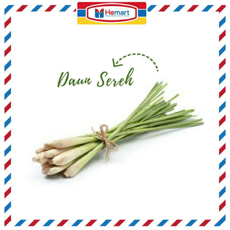 

HEMART DAUN SEREH / SERAI 250 GRAM / SAYUR SEGAR