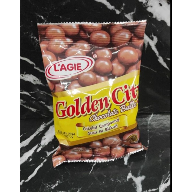 

GOLDEN CITY COKLAT BALL 50gr