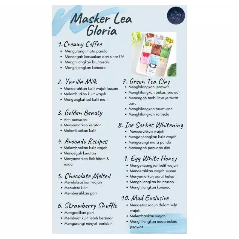 PaketUsaha Masker By lea Gloria