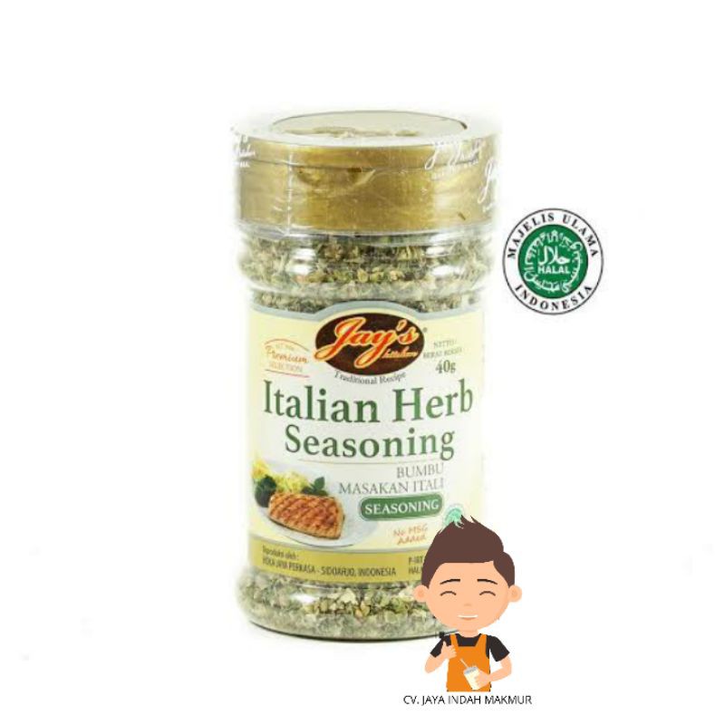 Italian Herbs Seasoning Jay S Kitchen Oregano Basil Parsley Jay Shopee Indonesia