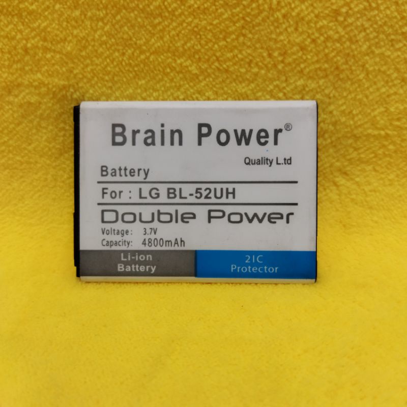 baterai batre LG BL 52 UH double power