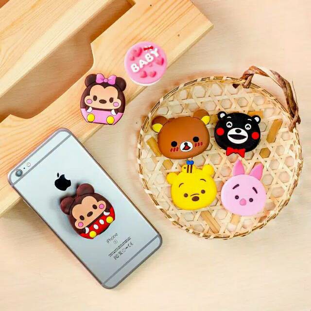 Socket Hp/ Pop Socket Karakter