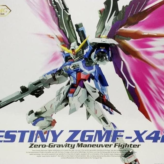 Barang Berkualitas MG Destiny Gundam + Wing Effects by Dragon Momoko/ Dramok Bukan Bandai STOK