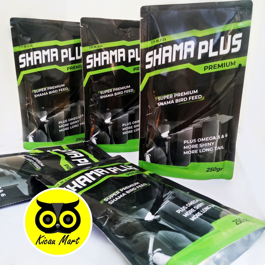 SHAMA PLUS SEMPATI PREMIUM PUR VOER PAKAN BURUNG MURAI BATU TROTOL HIGH PROTEIN INSECT BLEND SHMHJ