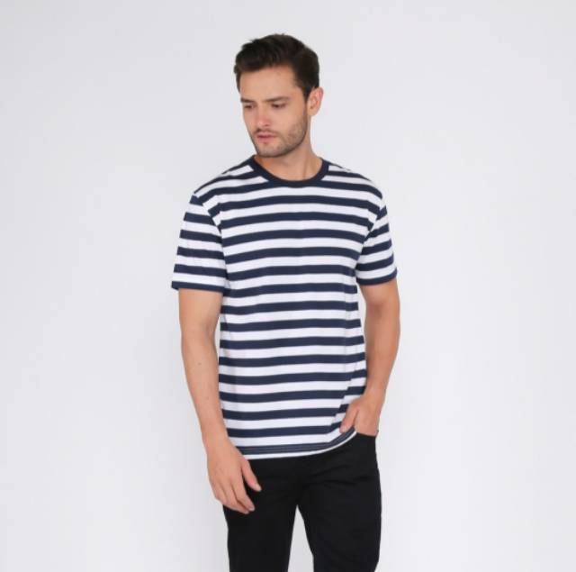 Kaos stripe / Kaos Salur / Kaos Belang / Basic stripe premium