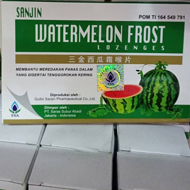 

Watermelon frost