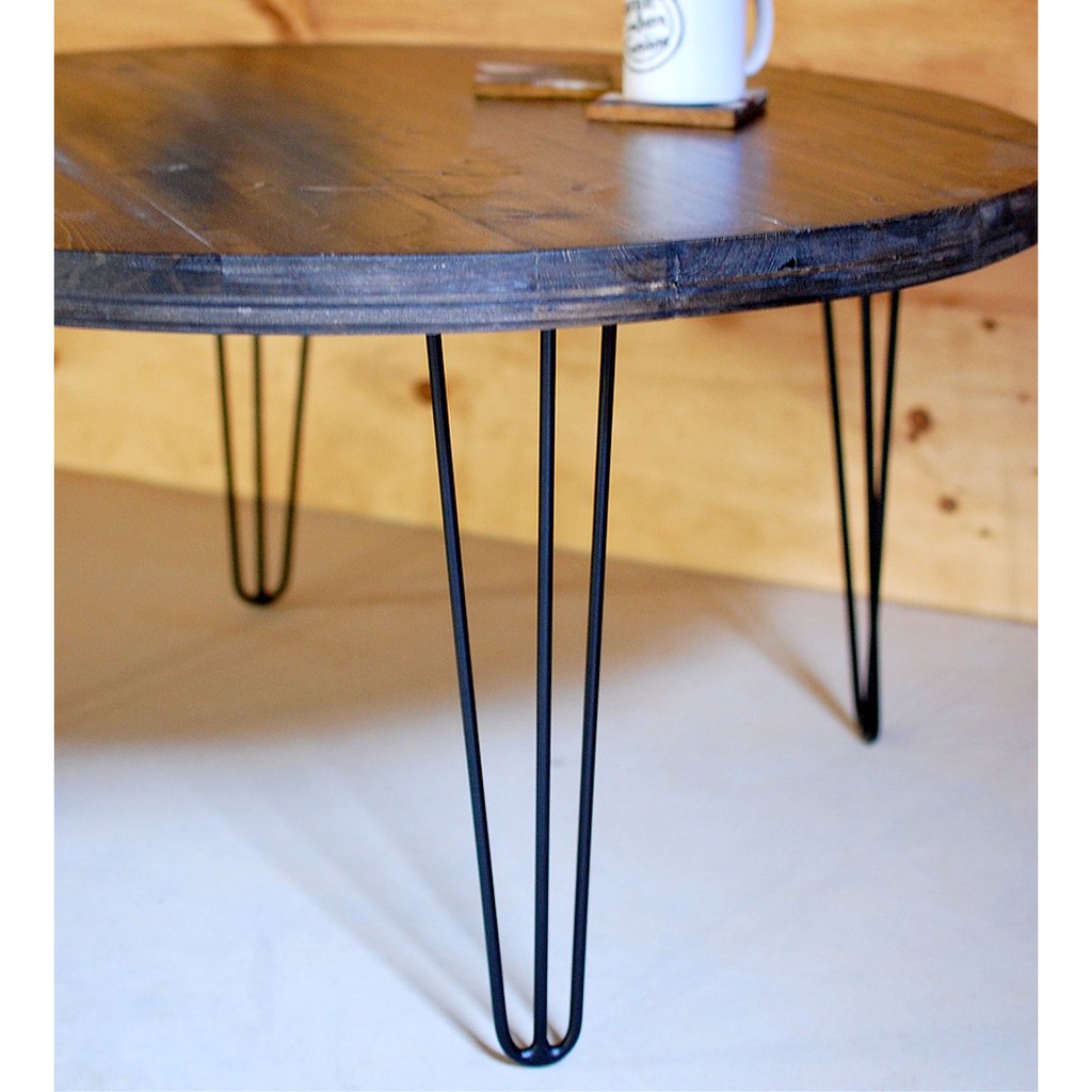 Kaki Meja Besi Hairpin 70cm Terbaik