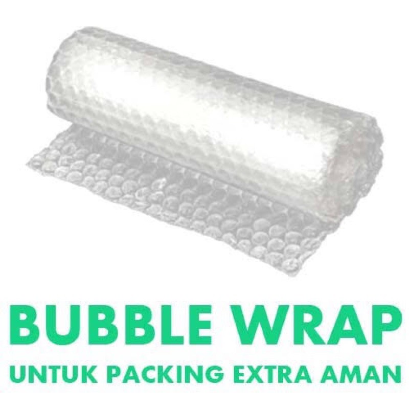 Bubble Wrap Packing Tambahan Ekstra Aman Pelindung Produk Agar Aman