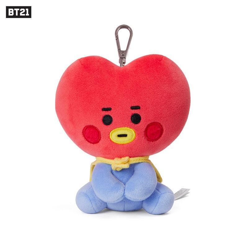 Boneka Duduk KPOP BTS Baby 12cm TATA COOKY CHIMMY KOYA SHOOKY MANG RJ Baby Gantungan Kunci Mewah In Stock New Arrival