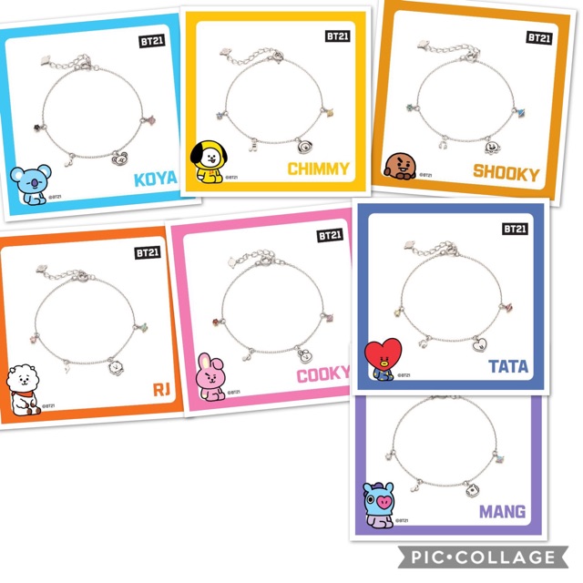 BT21 x OST BT21 Bracelet / Gelang BT21