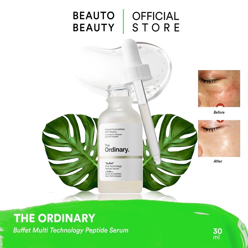 THE ORDINARY Buffet Multi Technolgy Peptide Serum / Canada UK Korea Niacinamide Alpha Aha Bha Pha