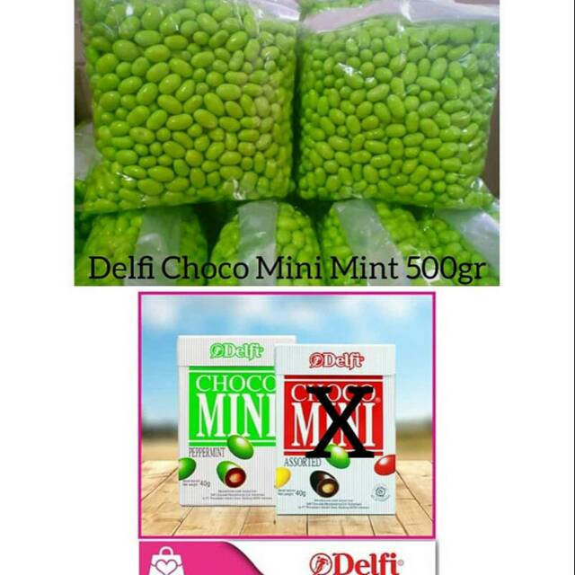 

Delfi Chocomini Mint