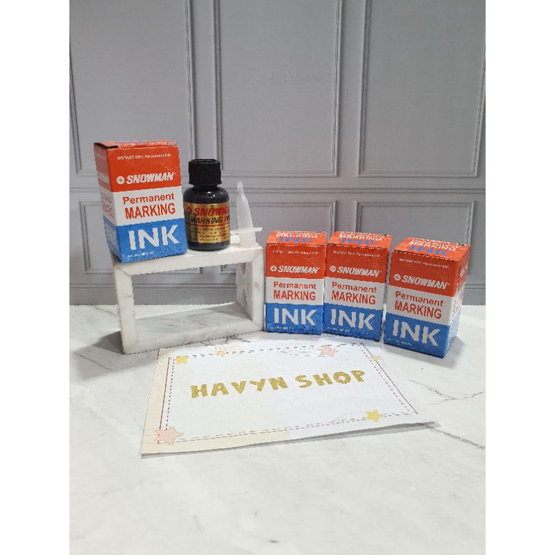 isi tinta spidol permanen/refill ink permanent marking-1