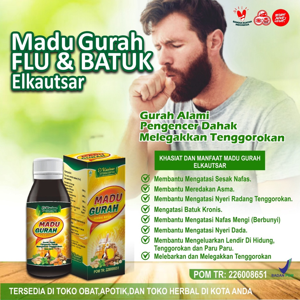 

Madu Gurah Elkautsar 125 ml | Madu Plancar Dahak