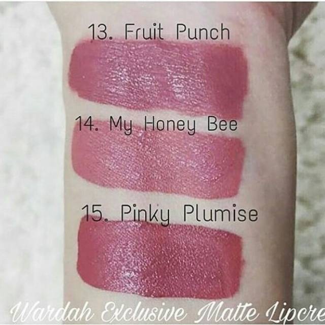 Wardah Exclusive Matte Lip Cream ( lipstik lipcream ) BPOM (KIM)