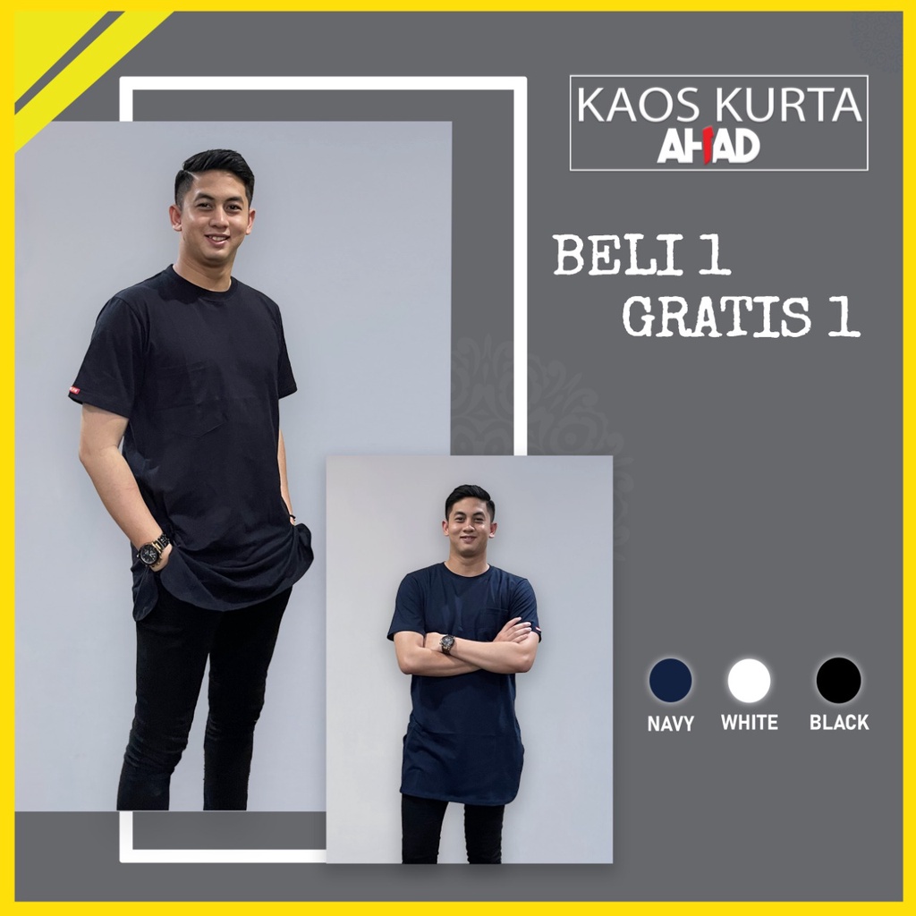 Kaos Kurta Ahad Beli 1 Gratis 1