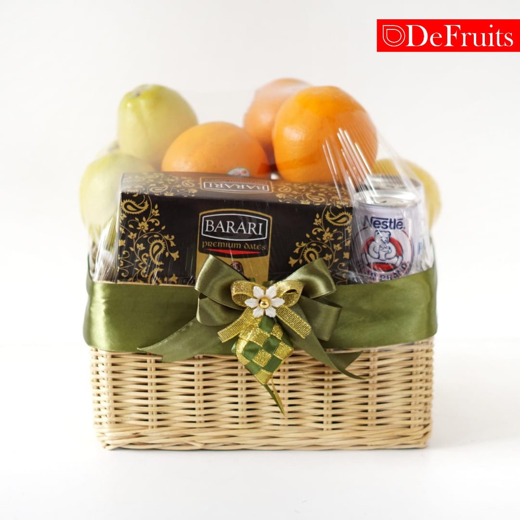 Hampers Buah / Parcel Buah / Parcel Buah Segar Minimalis (RML 1) - DeFruits