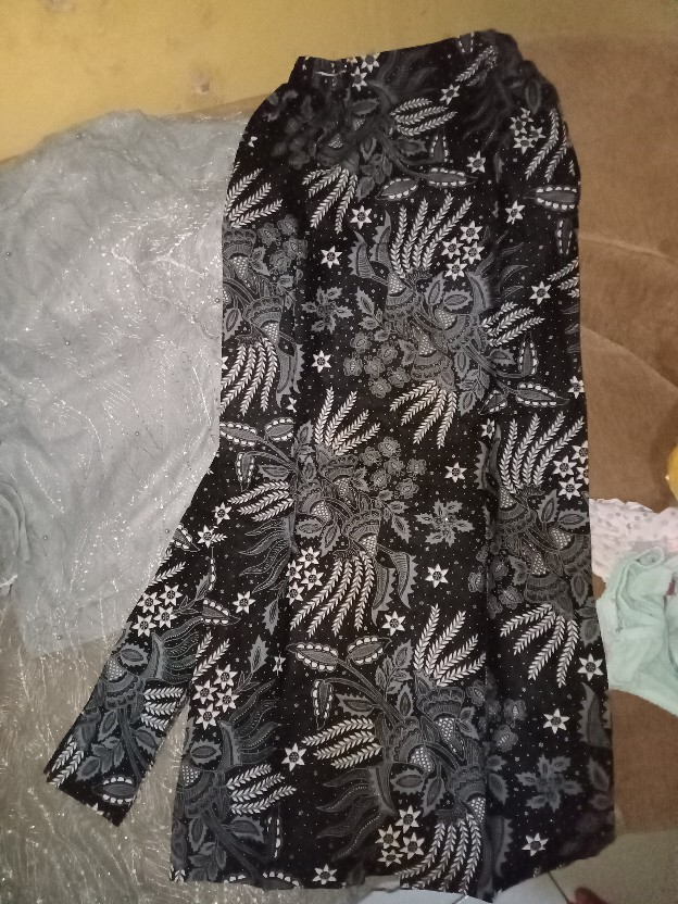 Couple Rnb Broklat Modern Motif Bunga Ganja Vs Pager Broklat // Batik Kekinian!! Artomoro_grosir