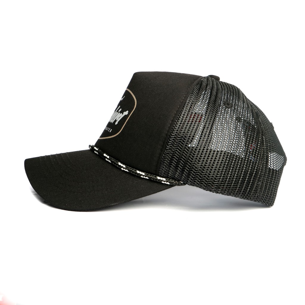 Bullshirt Trucker Hat Edition | Topi Trucker Jaring High Quality Original Distro | Truker Hitam