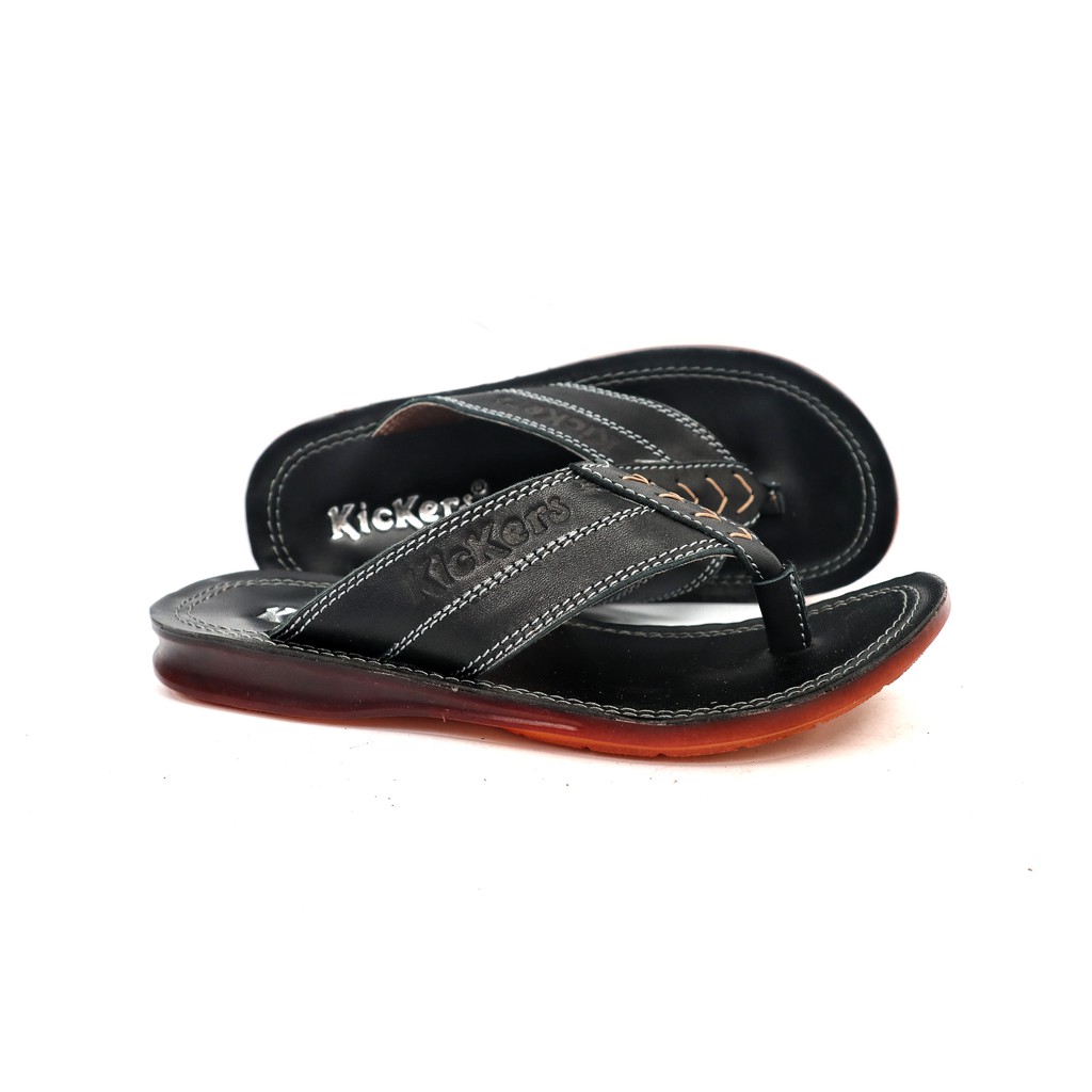 Sandal Pria Kulit Casual Santai Kickers Rampel