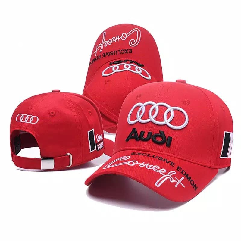 TOPI BASEBALL IMPORT CASUL PREMIUM TERLARIS LOGO AUDI