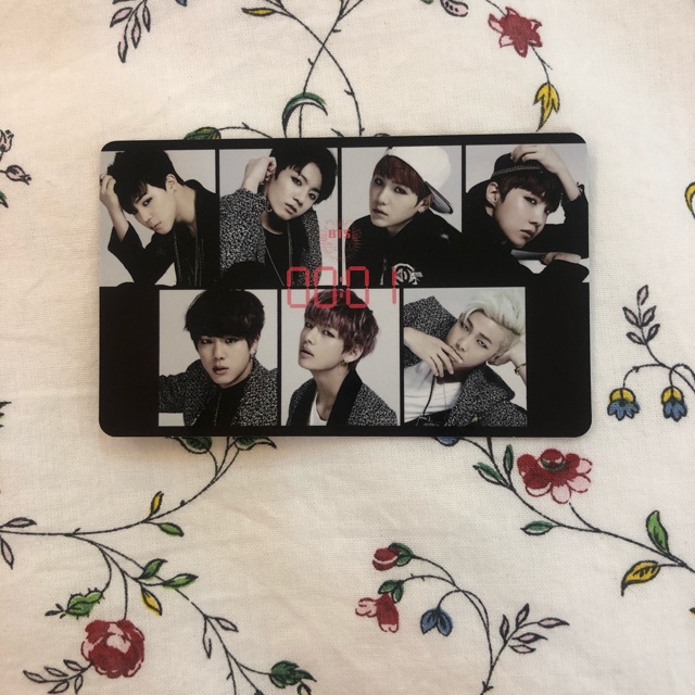 [RESERVED] BTS Wake Up Japan Album Unit Photocard