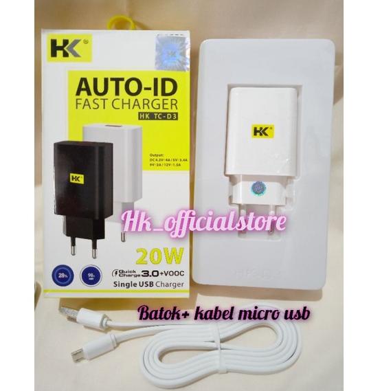 charger HK-D3 3.0 Qualcomm micro Fast Charger (API.25Au22ᵁ)