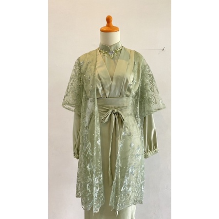 violin dress by elslook (READY STOK TIDAK PO) dress silk maxmara luxury tile brokat obi belt kimono full payet dress kondangan lamaran bridesmaids elsa violin dress lucia dress kondangan rayya dress sage green dress kimono lucia dress rayya outer brokat