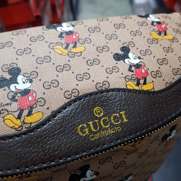 RYX - GC Mickey Tas Selempang Fashion Casual - Ori Import