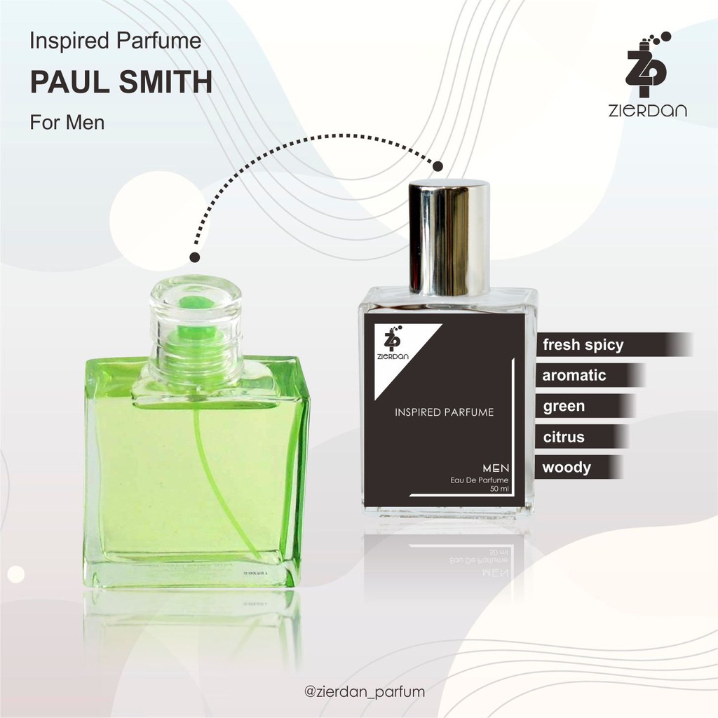 Zierdan Inspired Parfum Paul Smith Parfume Farfum Minyak Wangi Tahan Lama Pria Cowok