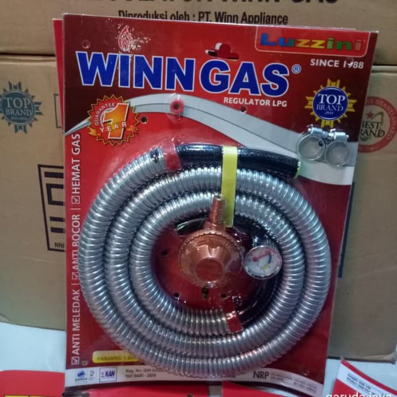 Safety Gas, W 28  , 138  ,  299 , winn gas , selang gas supergas stainless steel