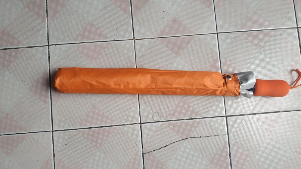 Tabasa Payung Golf Lipat Dua Polos Warna Warni Besar 2 Sablon