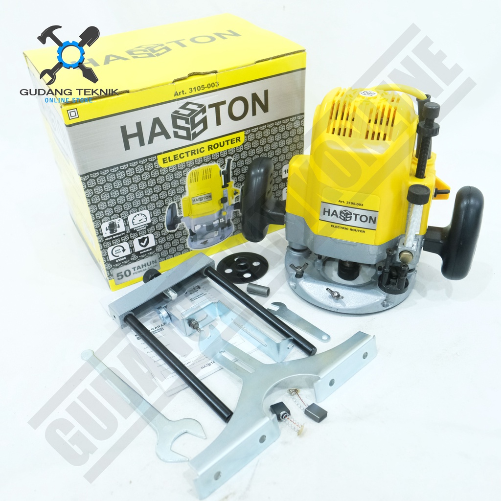 Mesin Router Profil HASSTON PROHEX 3105-003 / Mesin Router Wood Trimmer Trimer HASTON 3105 003