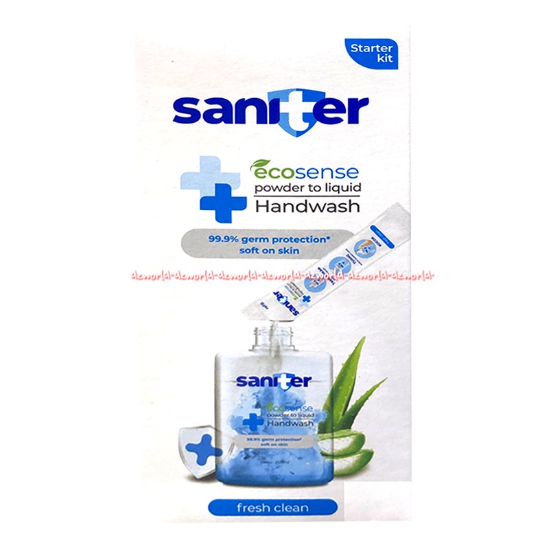 Saniter Ecosense Ecosense Handwash Starter Kit Fresh Clean Sabun Cuci Tangan Sanitizer Sanitier