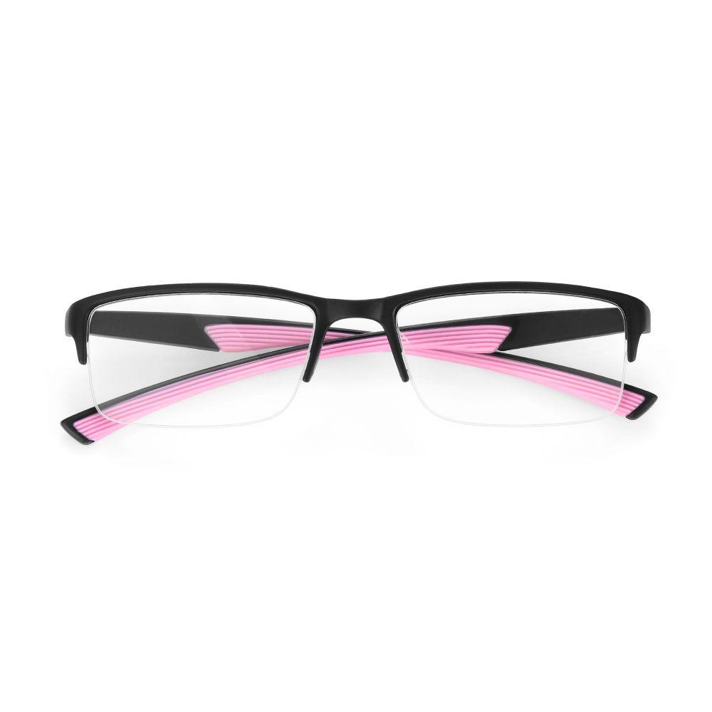 Lily Kacamata Baca Unisex Vision Care Half Frame Eyewear Presbyopia Eyeglasses