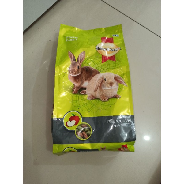 Smartheart Rabbit Food 1kg All Variant | makanan kelinci pelet kelinci