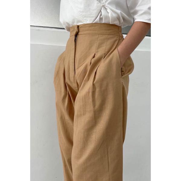 NEW PAFON Bono Pants - Brown Celana Panjang Wanita