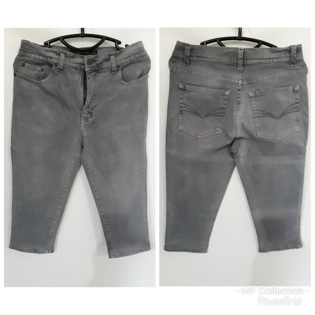 Celana jeans 3/4 - baju bekas - celana jeans bekas