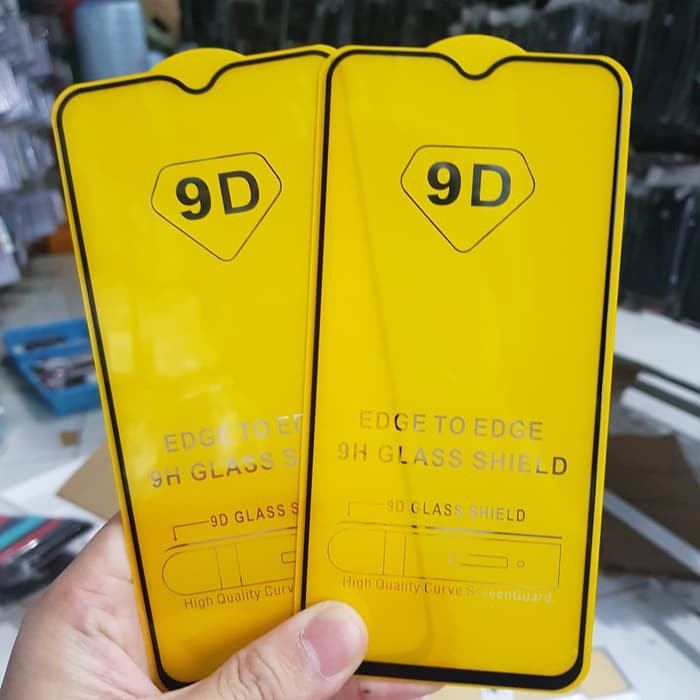 TEMPERED GLASS FULL LEM 6D  REALME 3 REALME 3 2019 - BLACK ONLY